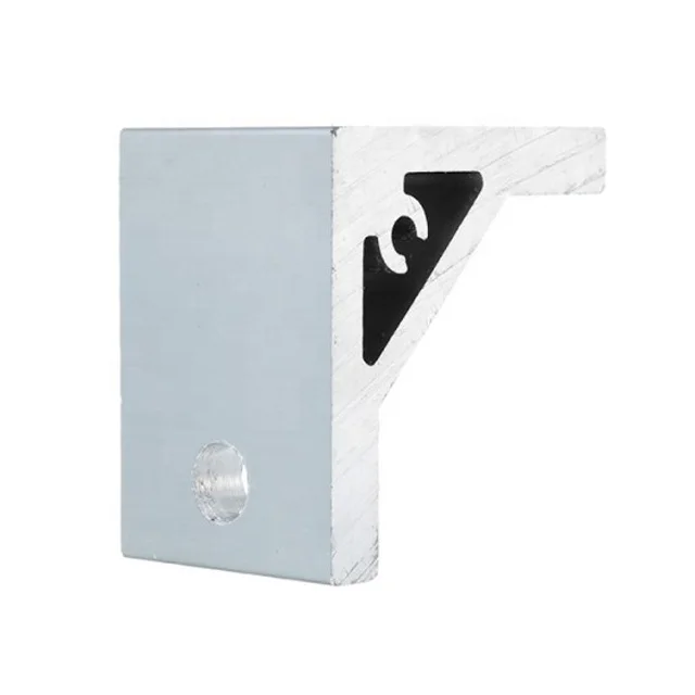 Aluminium T Slot Bracket  L type 90 Degree Corner Bracket Angle Connector For 4545 Aluminum Profile