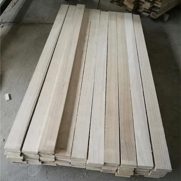 Factory Direct Round Square Paulownia Wood Sticks Strips Slats For Student Diy Crafts Building Space Model