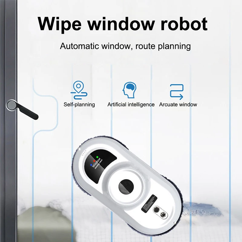 Robot window washer clean bot pro with remote control mirror washing rub the glass home appliances Robotic window cleaner