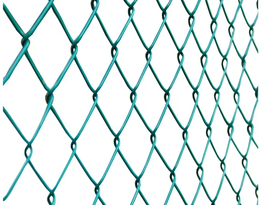 Construction galvanized chain link fence mesh