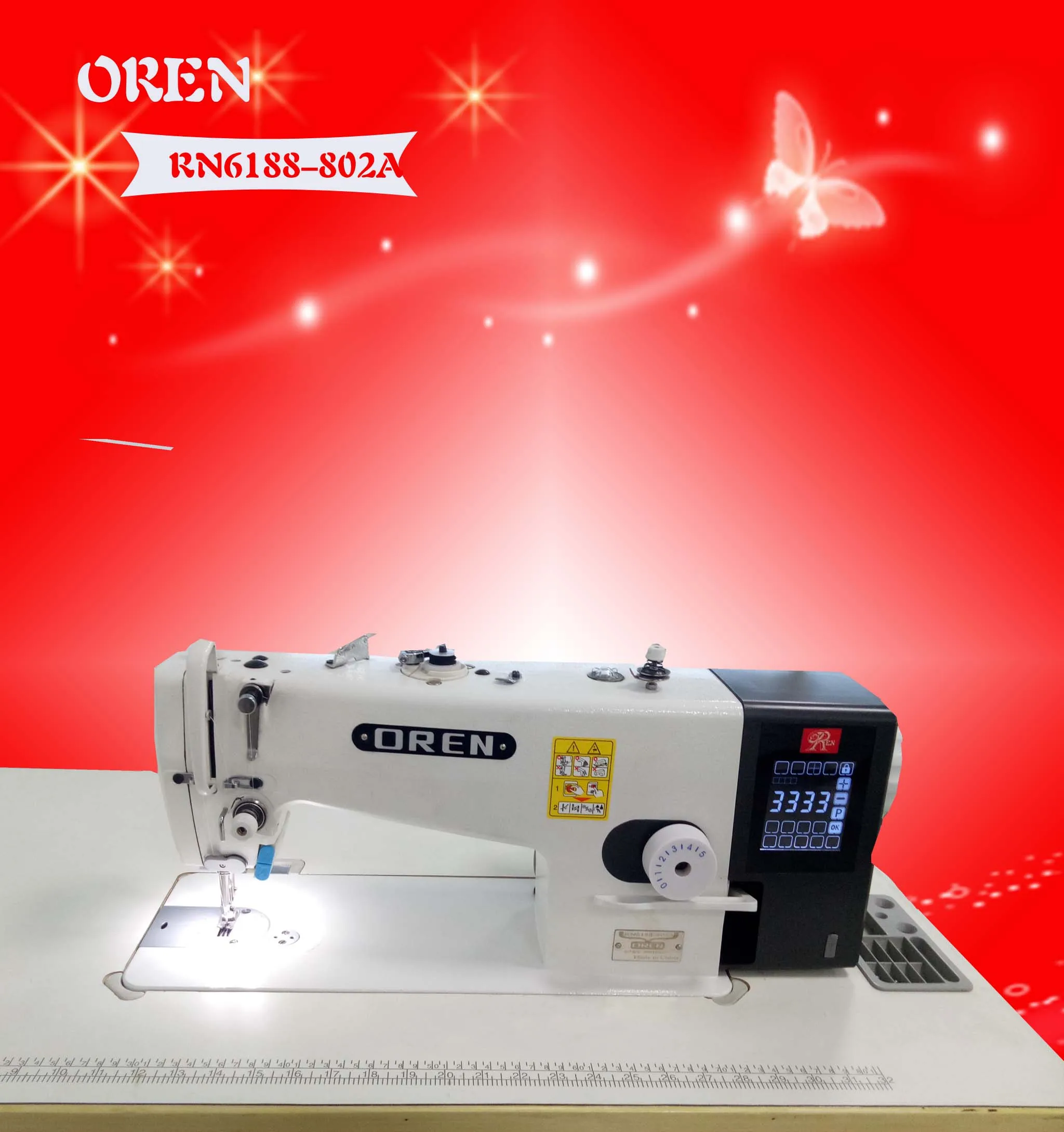RN6188-802 Thick and thin material computer flat sewing machine Sexy Lingerie Sewing