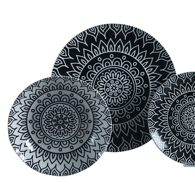  nordic plate set ceramic dinner plates bowl