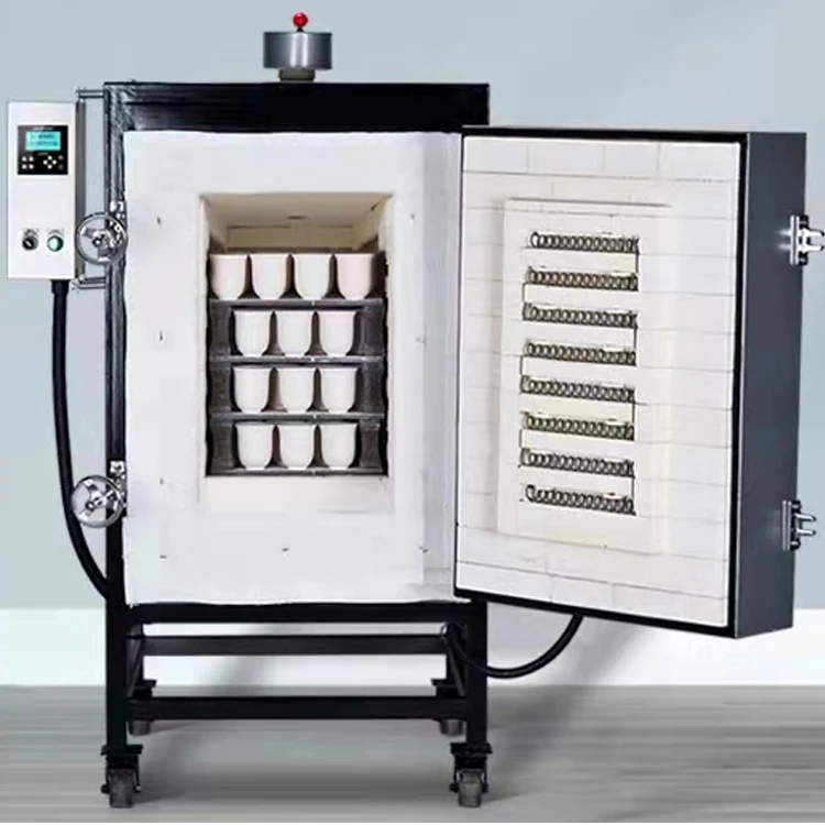 High quality electrical procilien shuttle kiln  electric ceramic temperature