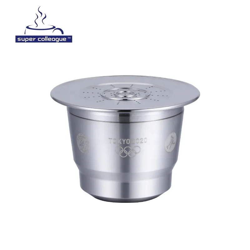  Многоразовые капсулы для кофе Nespresso из нержавеющей
