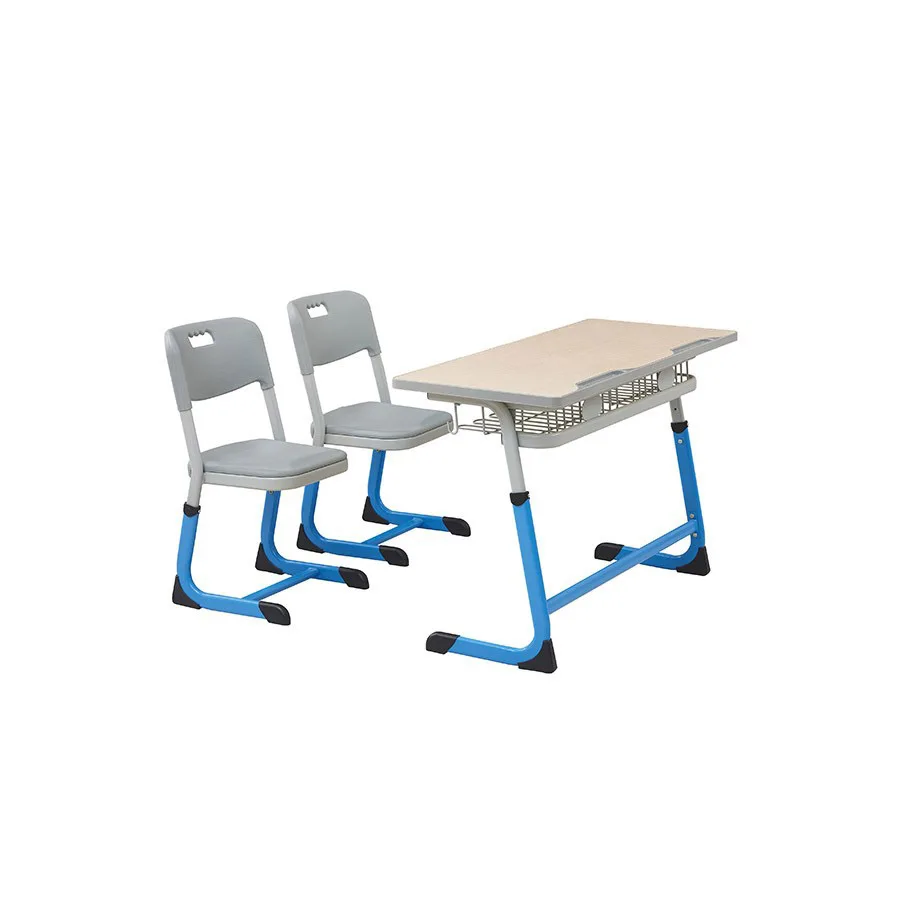 High-quality School Classroom Furniture Wooden Desk and Chair Modern School Furniture Manufacturers In China School Table Set