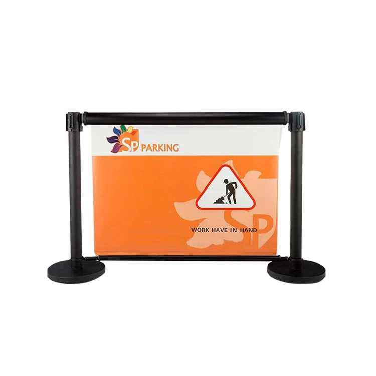 Advertising Guardrail Optimize Space and Security Bank Crowd Control Barrier Solutions