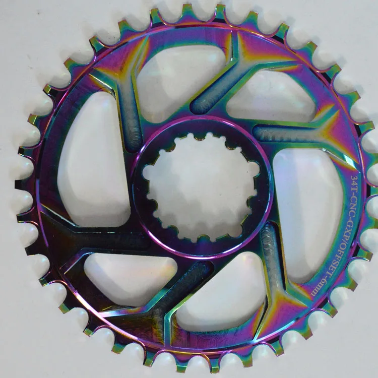 MTB Bicycle GXP direct mount Offset 3mm  32T 34T 36 38T Narrow Wide Chainring