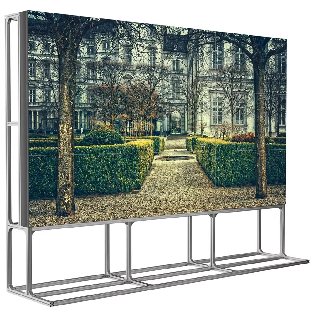 Ultra Narrow Bezel Indoor 46inch Lcd Video Wall Panel Monitor Cheap Cost Screen Advertising Display Digital Signage/hr46fb