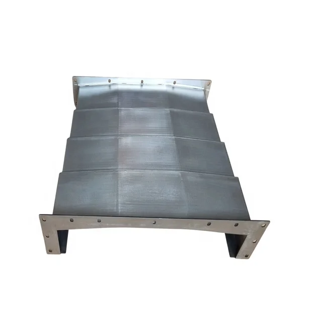 LIONSHELL equipment protection Giddings Fadal milling machine oil proof carbon steel fold with interlocking design sliding plate