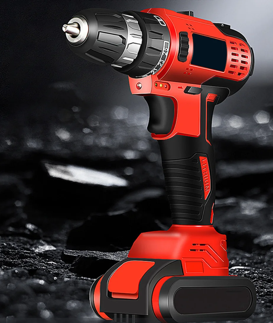 Customizable logo electric screwdriver drill with lithium ion battery cordless electric drill tool high quality drill
