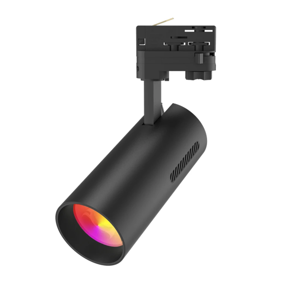 15W 20W Tuya Zigbee Wifi Voice Control Smart Home RGBWW LED Track Light 10W RGBCW Tuya Track Light Smart