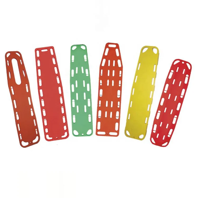 Medical Folding Emergency Spine Board Plastic Spine Board Stretcher Spinal Board
