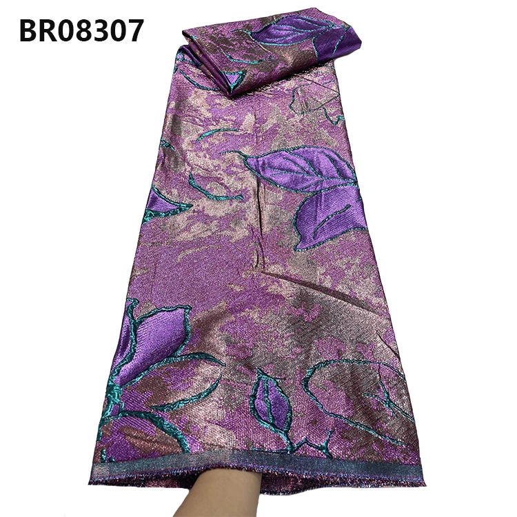 CHOCOO Wholesale Custom Brocade Jacquard Fabric African Luxury Jacquard Lace Fabric For Clothing Making