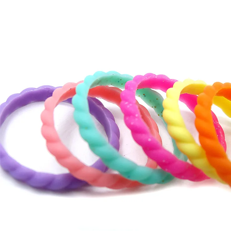 Новое Силиконовое кольцо Amazon, силиконовое уличное Спортивное кольцо, кольцо 8 цветов