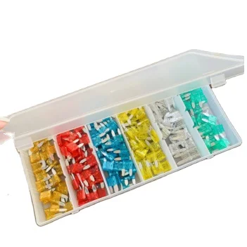 fusible automotriz 100pcs/120pcs plastic box with puller 1A to 40A