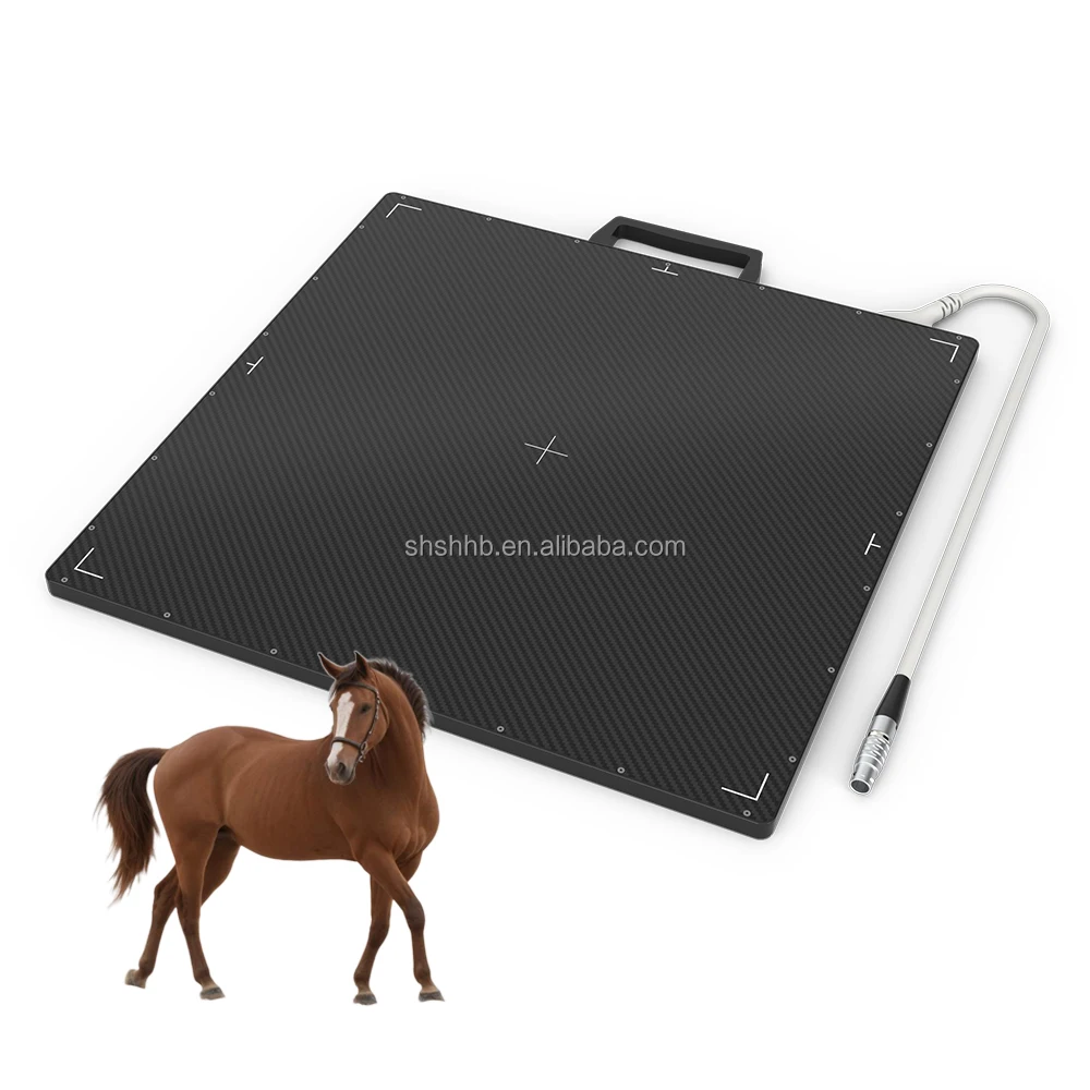 1717 Portable a-Si Digital Veterinary equipment X ray flat panel detector Mobile Radiography Machine for  horse farm animals