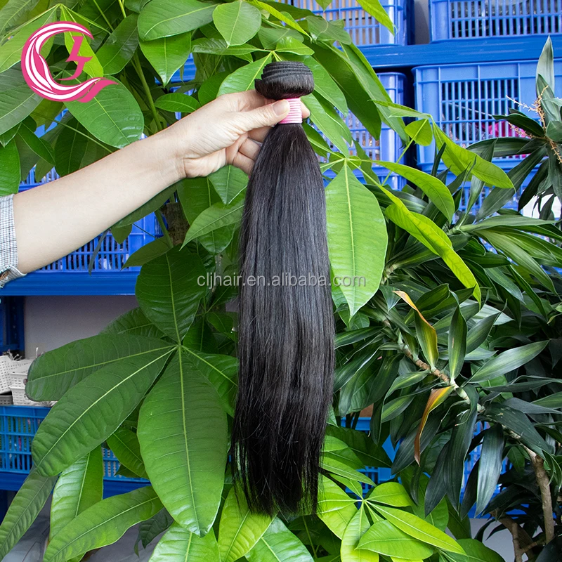 CLJHAIR Dropshipping Raw Unprocessed Cuticle Aligned Short Wet Curls 7A Grade Kinky Straight Peruvian Hair Bundles