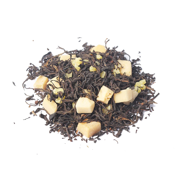  Лучший дегустационный напиток Yerba Mate со вкусом черного чая органический кокосовый ананас китайский черный чай