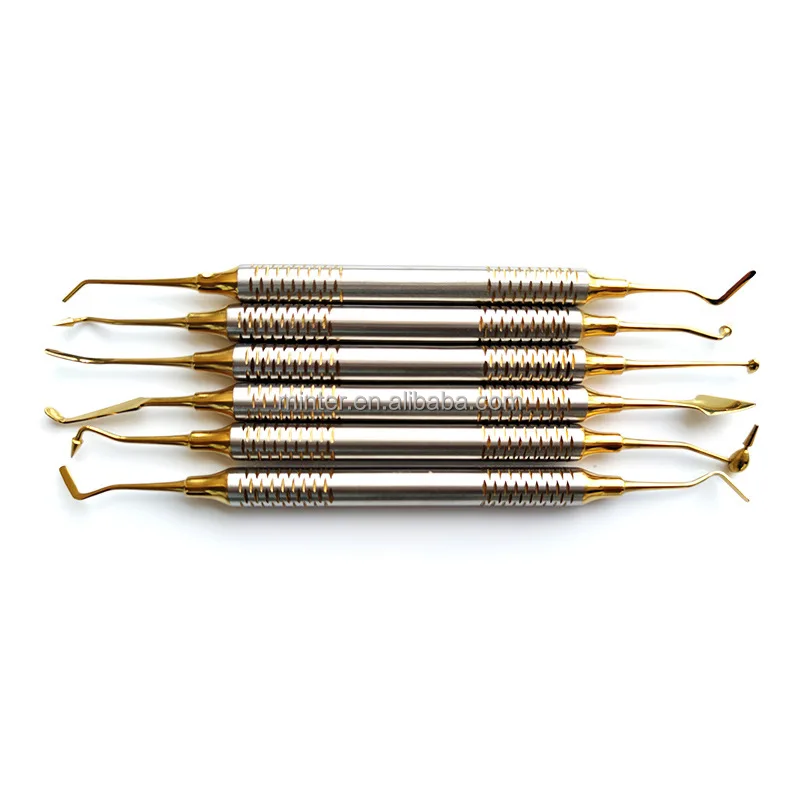 Factory Wholesale 6 Pcs Oral Care Aesthetic Restoration Set Dental Resin Filling Set