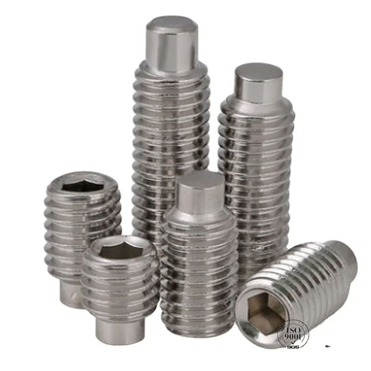 Винты с наконечником из нержавеющей стали din915