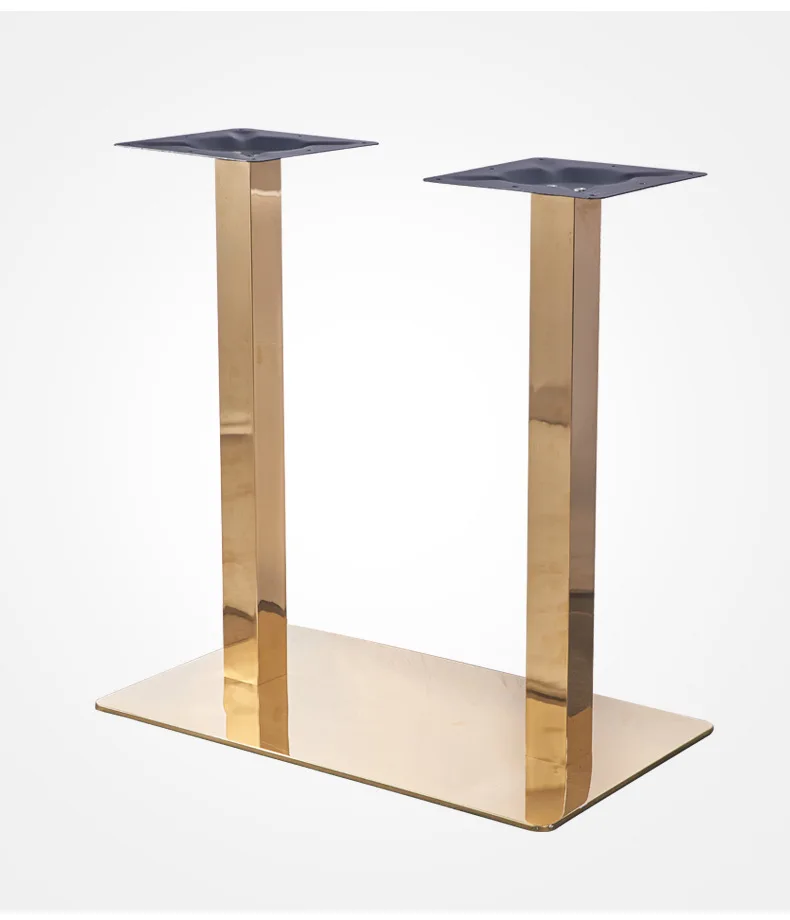 Factory supplier frame metal base sit and standing coffee table  base