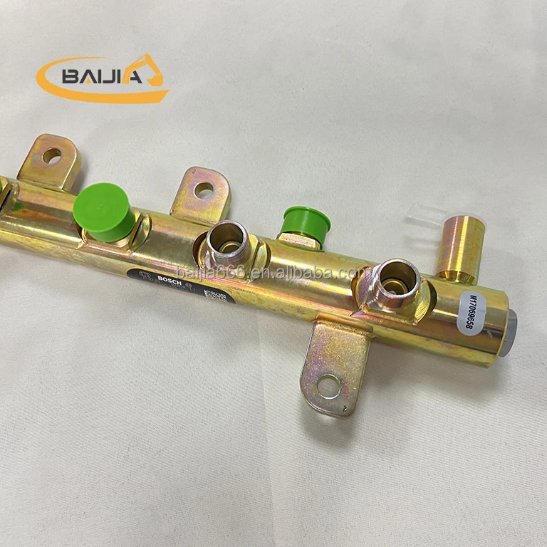 Genuine New PC200-8 Common Rail Assy 3977530 0445226042, 6D107 Fuel Manifold Assy 6754-71-1210 6754-71-1211