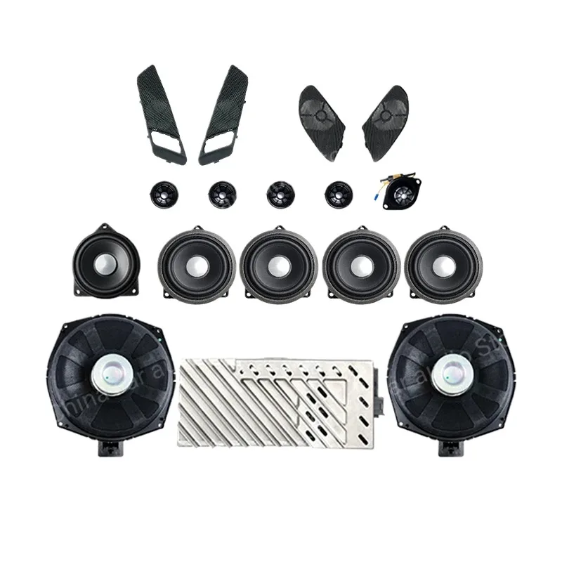 Car tweeters midrange speakers subwoofer For BMW F25 F26 X3 X4 Series high quality cover full range speaker sound Horn