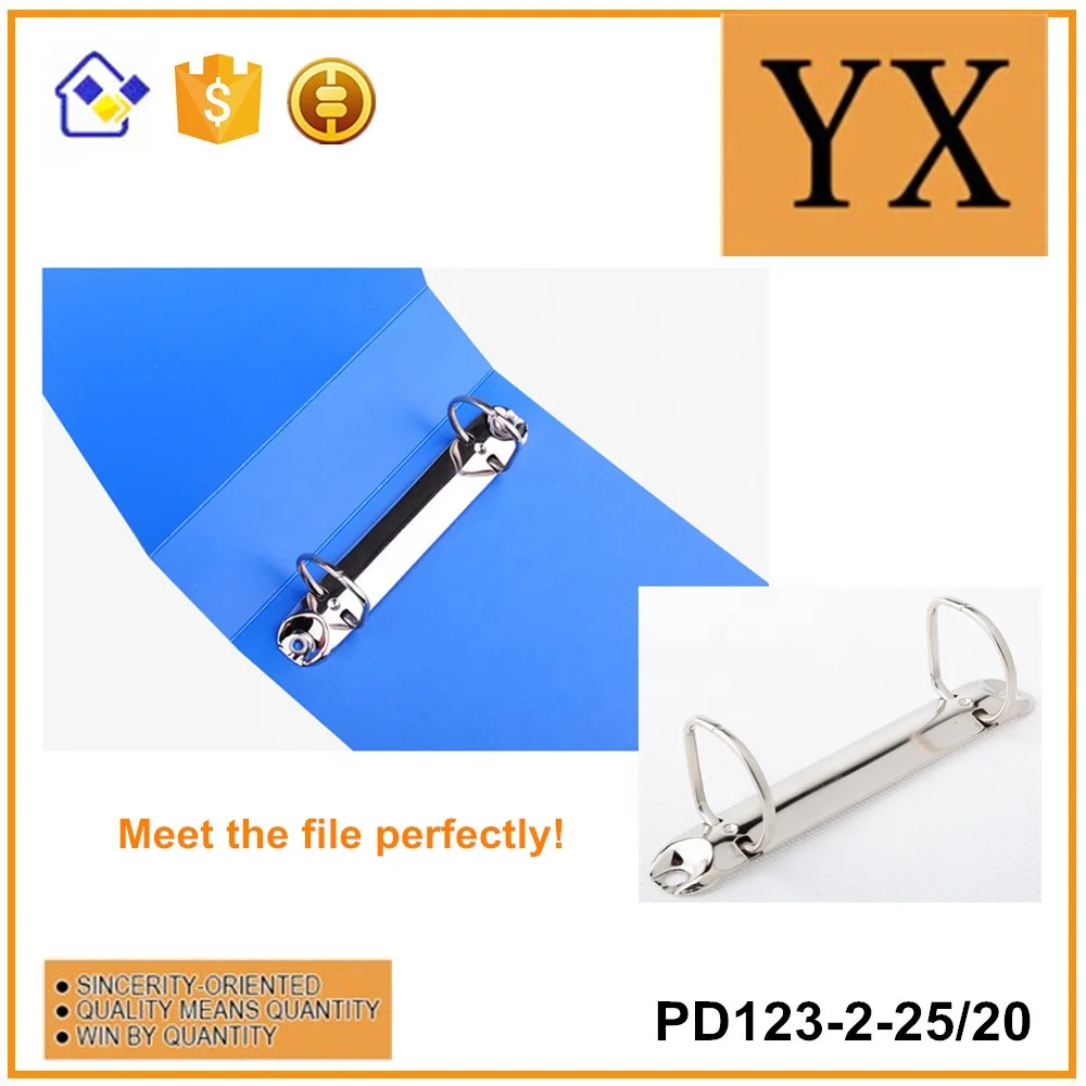 Hot sale metal 2 ring mechanism for file folder