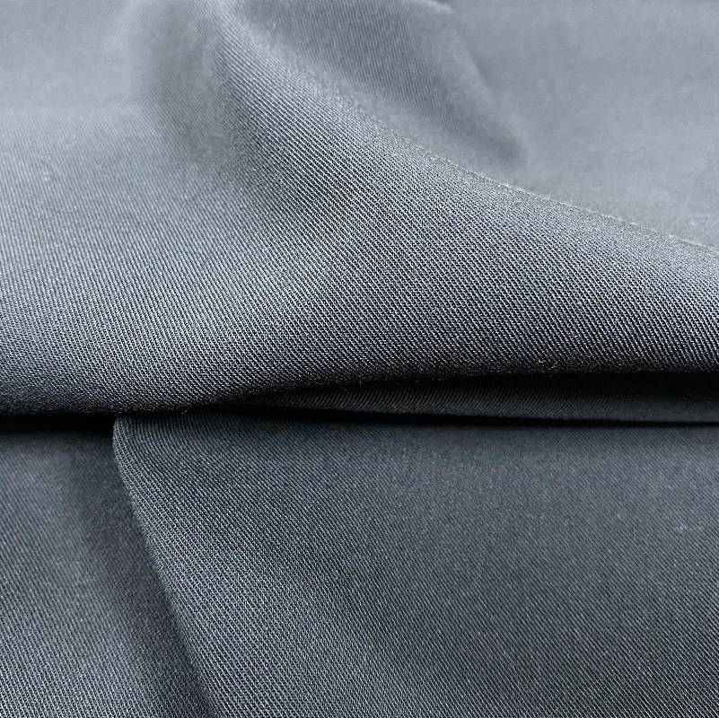 Fashion Shaoxing Textile TR Twill Polyester Rayon 4 Way Spandex Fabric For Hospital Scrubs