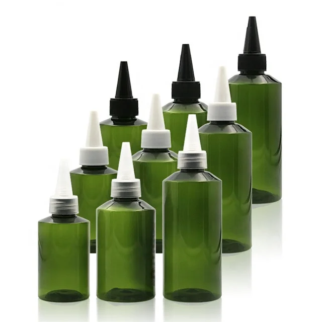 Empty 30 ml PET Plastic Squeeze Dropper Bottle Pink Bottle 1 oz