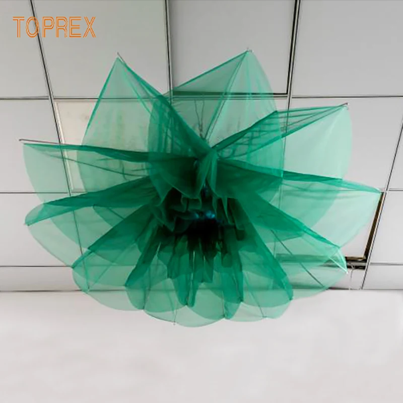 New That Bloom Like Flowers Led Open And Close Lighting Automatically Mechanical Giant Kinetic Lifting Flower For Shopping Mall