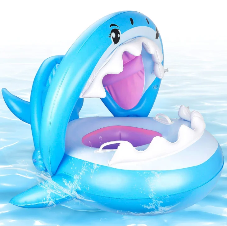 mini lovely free  inflatable baby float ring for water playing toy  for Age of 3-36 Months