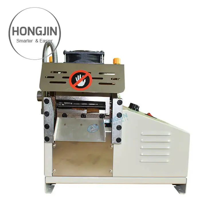 Automatic Computer Strip Webbing Fabric Paper Hot Balde Cutting Machine
