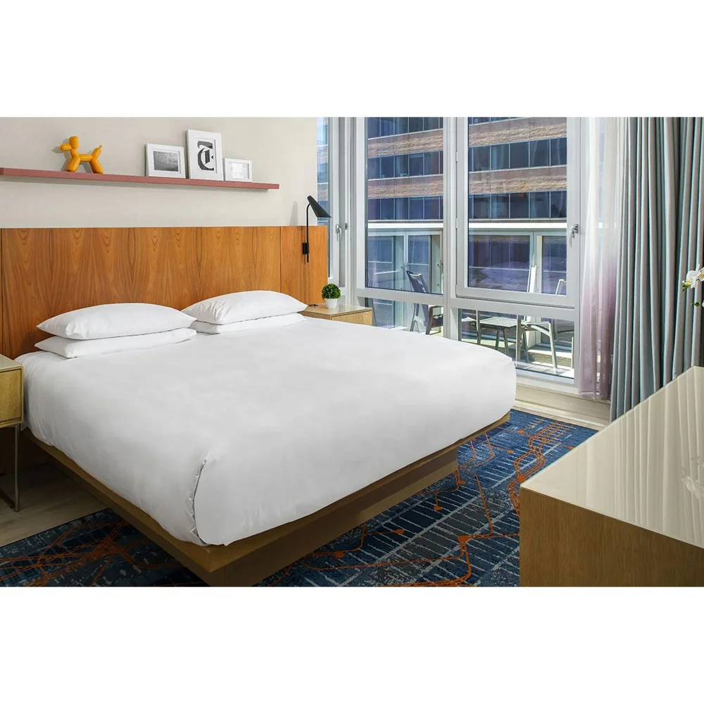 Hyatt Centric Well-designed Hotel Guest Room Furniture Stylish Hotel King Bedroom Furniture Sets