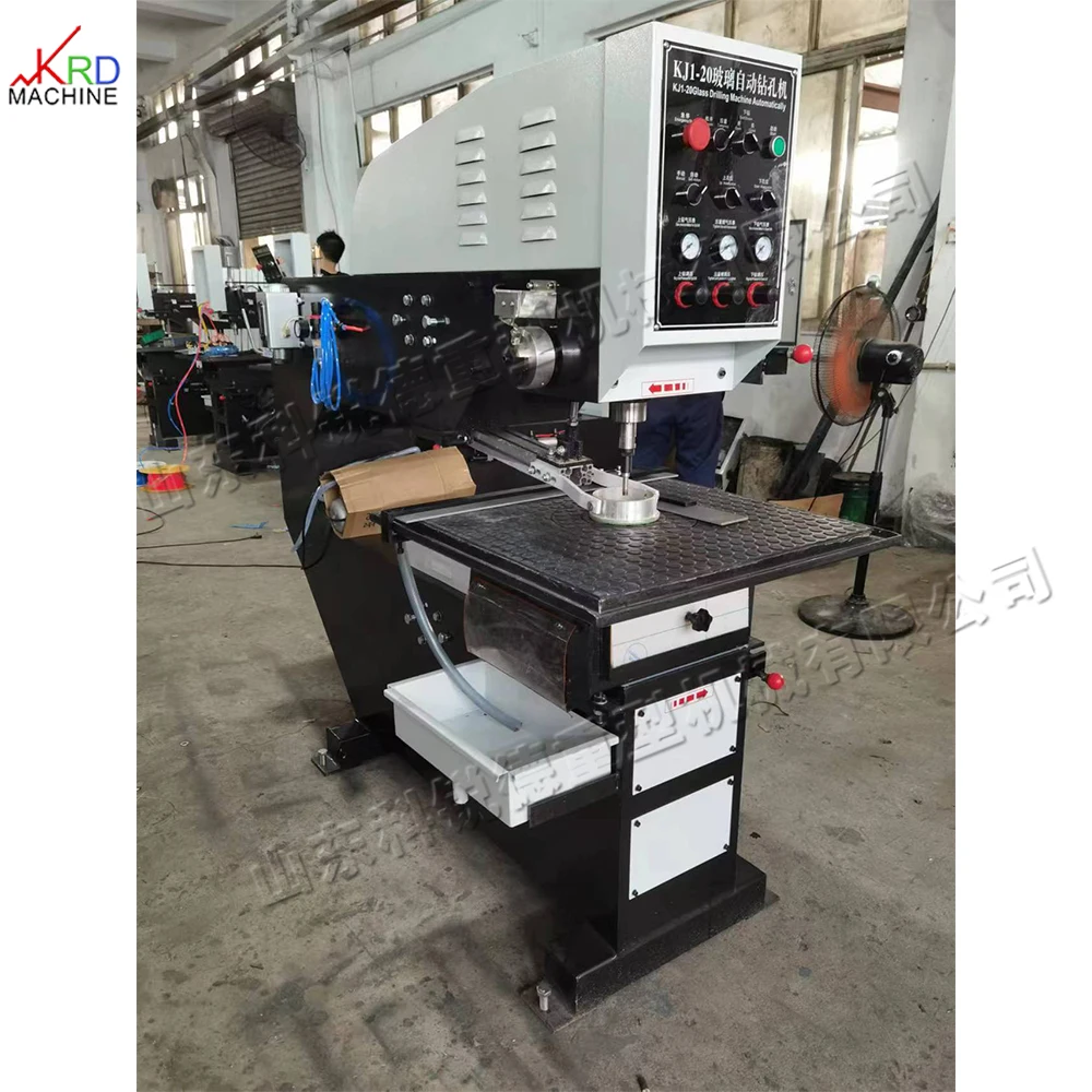 Glass Drilling Machine Decorative Processing Thickness 2.7mm-25mm