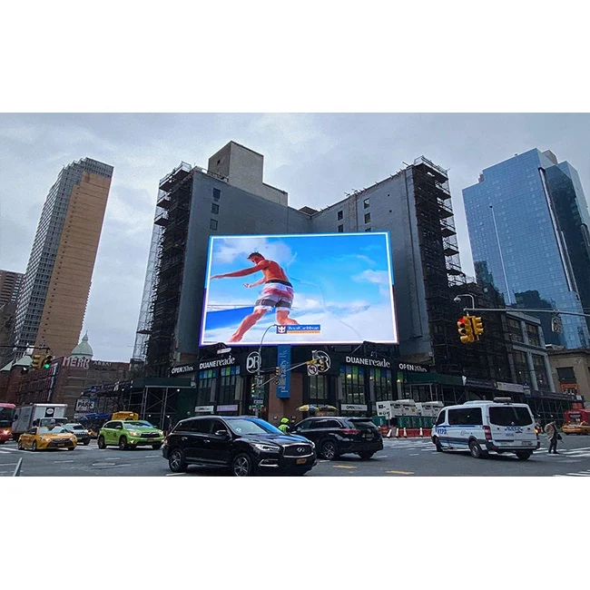 Foxgolden P10 Smd  Full Color Led Display  Outdoor Waterproof Fixed Installation