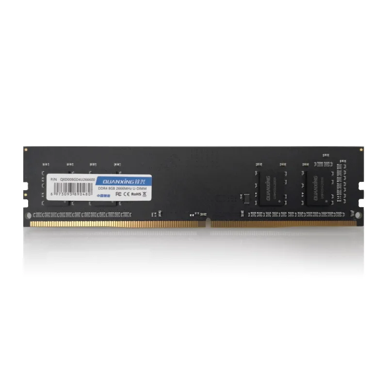 QUANXING DDR4 2666MHz 8GB U-DIMM Memory Ram Module for Desktop 8G DDR4 2666