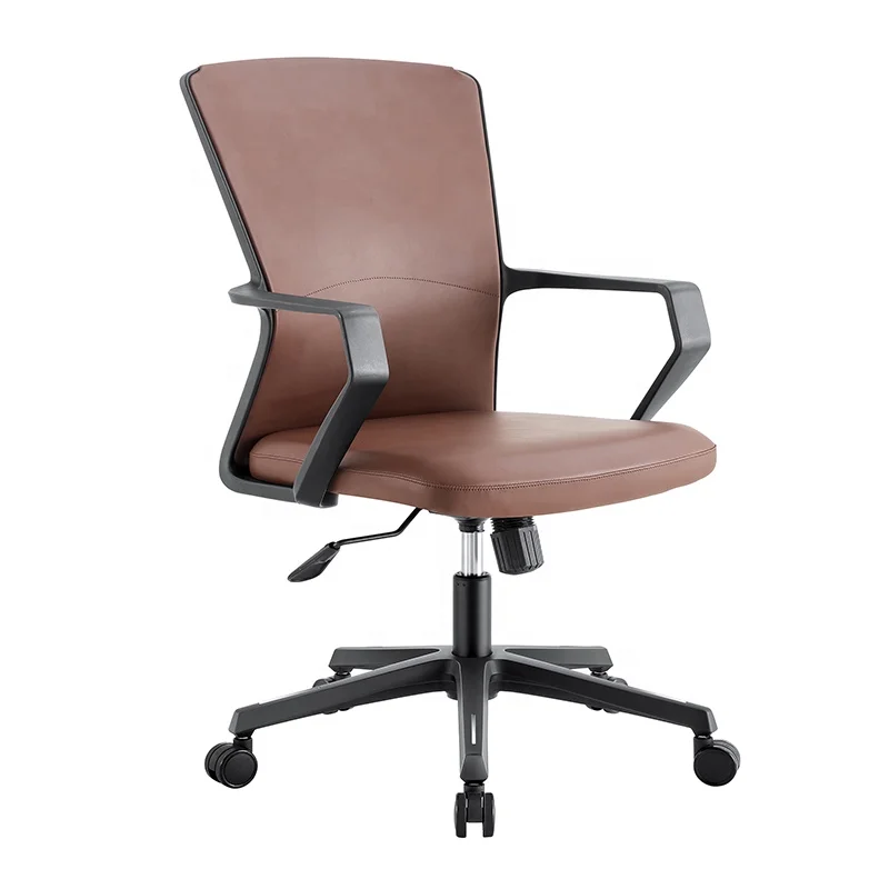 FURICCO Professional Commercial Furniture Economic Revolving Leather Staff Office Chair