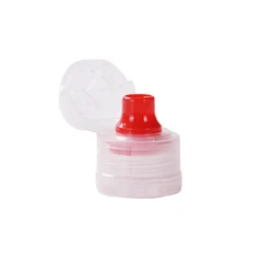 New design ketchup cooking oil honey squeeze non spill pilfer proof 28 410 38/410 silicone valve bottle cap flip top cap