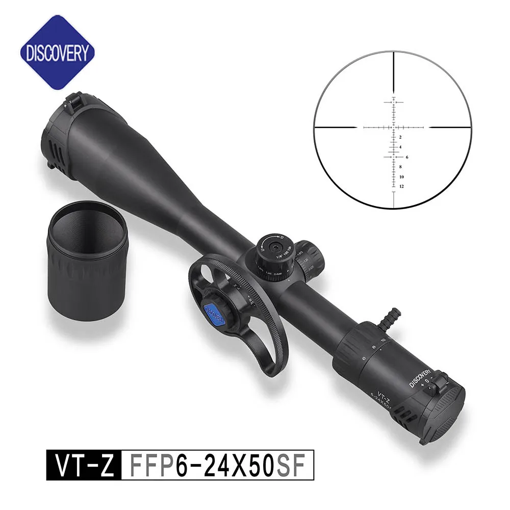  Discovery Scope VT-Z 6-24 X50SF FFP 30 мм с боковым колесом прицел для съемки пневматического пистолета