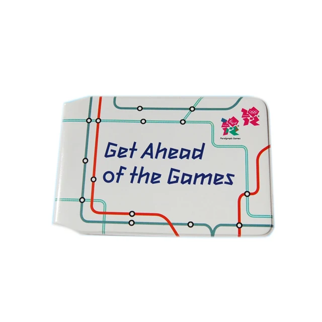 New Plastic PVC Map Oyster Season Ticket Holder Wallet London