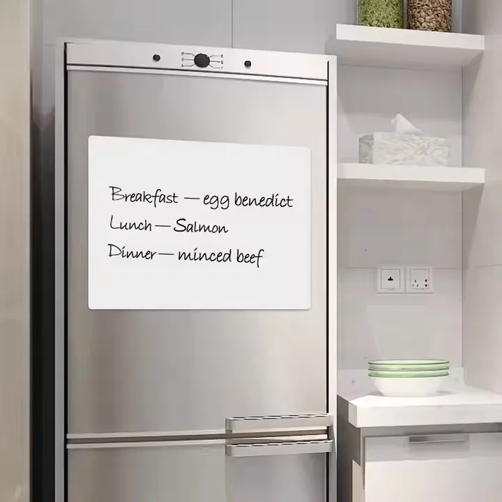 Writing Board With Fridge Magnetic Soft Rubber Dry Erase White Wall Magnetic Board Whiteboard For Fridge