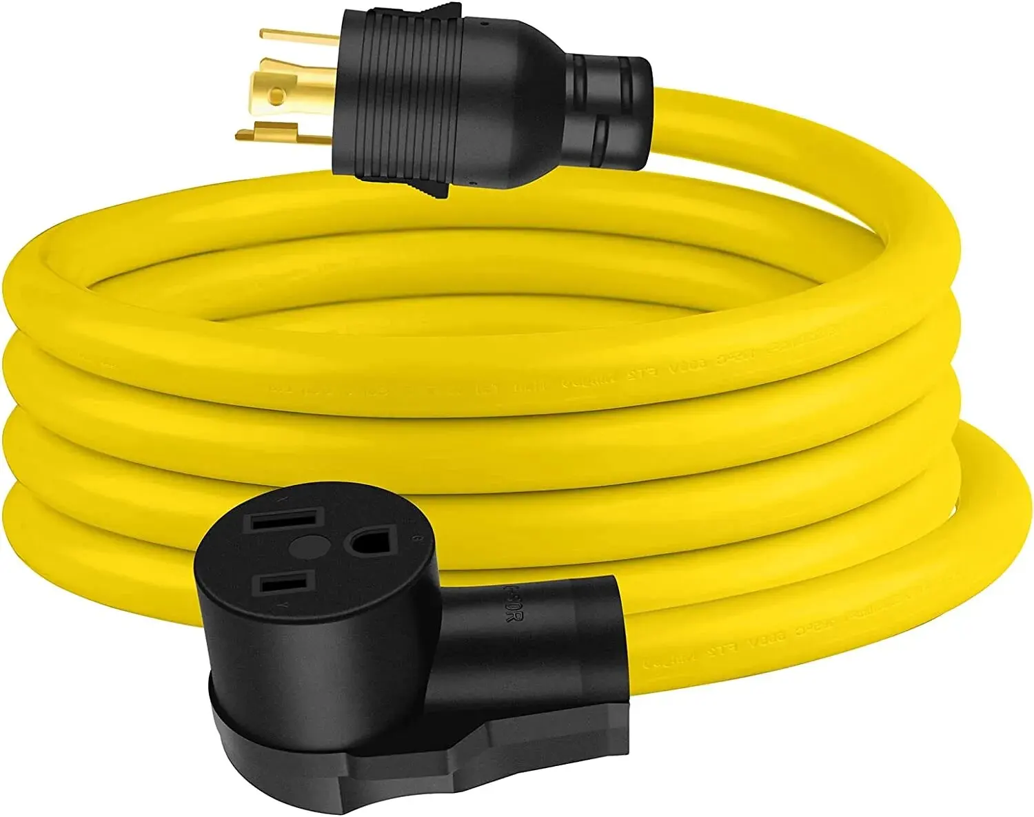RV Pigtail Marine Shore Power Adapter Cord 30A NEMA 5-30P to NEMA 5-15R socket ,STOW 10Gauge L5-30