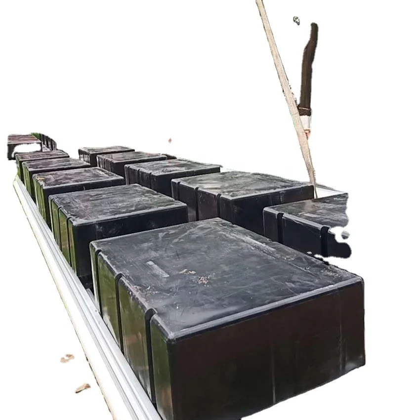 Marina plastic pontoon floats floating dock
