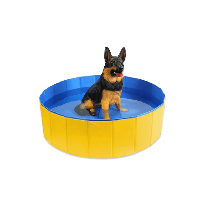 Factory Wholesale PVC Swimming Pool Summer Water Play Toy Swimming Indoor Baby Basin Folding  Portable pet Dog Bath Tub Outdoor