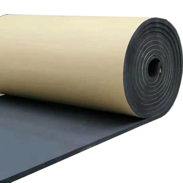 Aluminum Reinforced Foil With Blank Color Rubber Foam