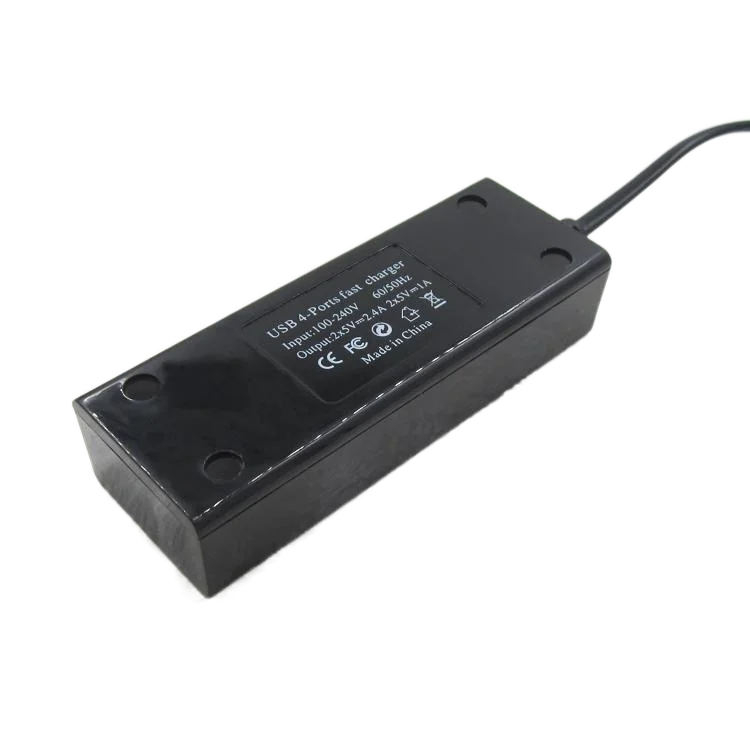  4USB порты быстрое зарядное устройство для зарядки разъем Мульти USB Гнездо мощность