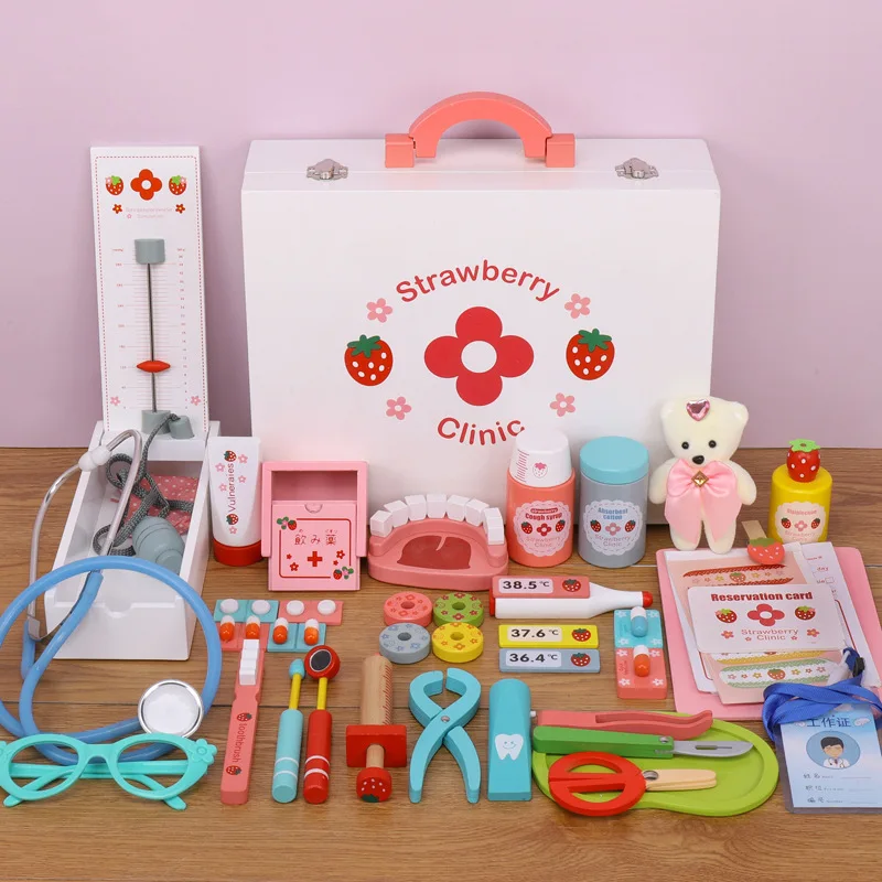 Набор деревянных игрушечных игрушек для детей