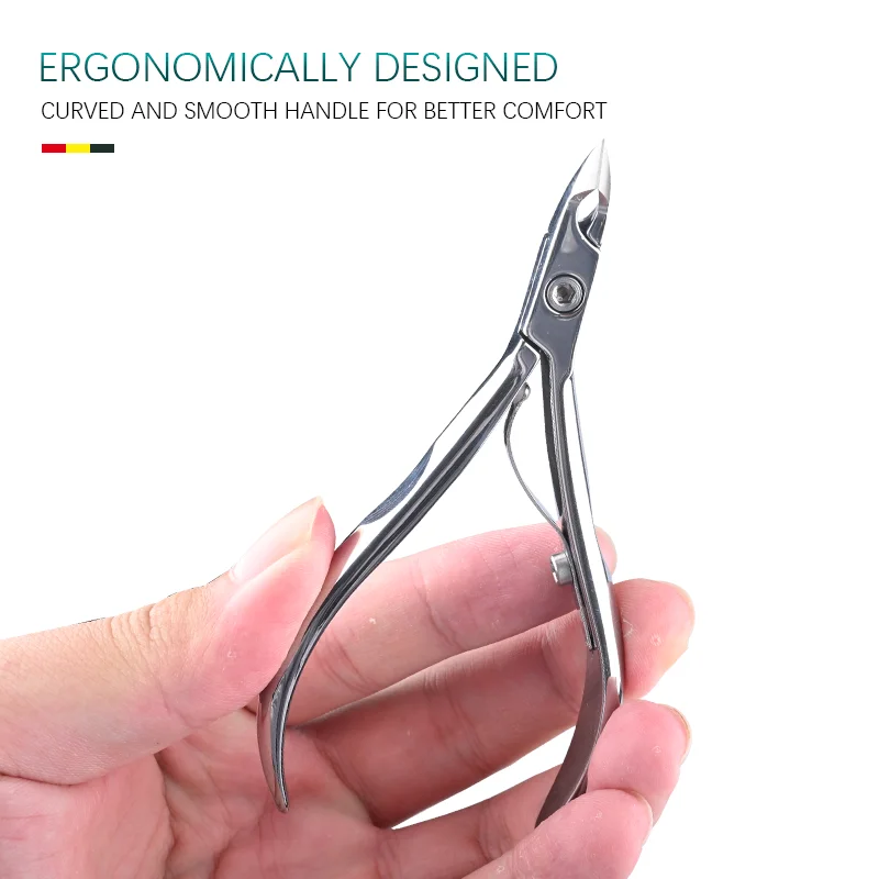 Higher quality cuticle nipper stainless steel professional nail plier For nail technicians New manicure cutters nail tool