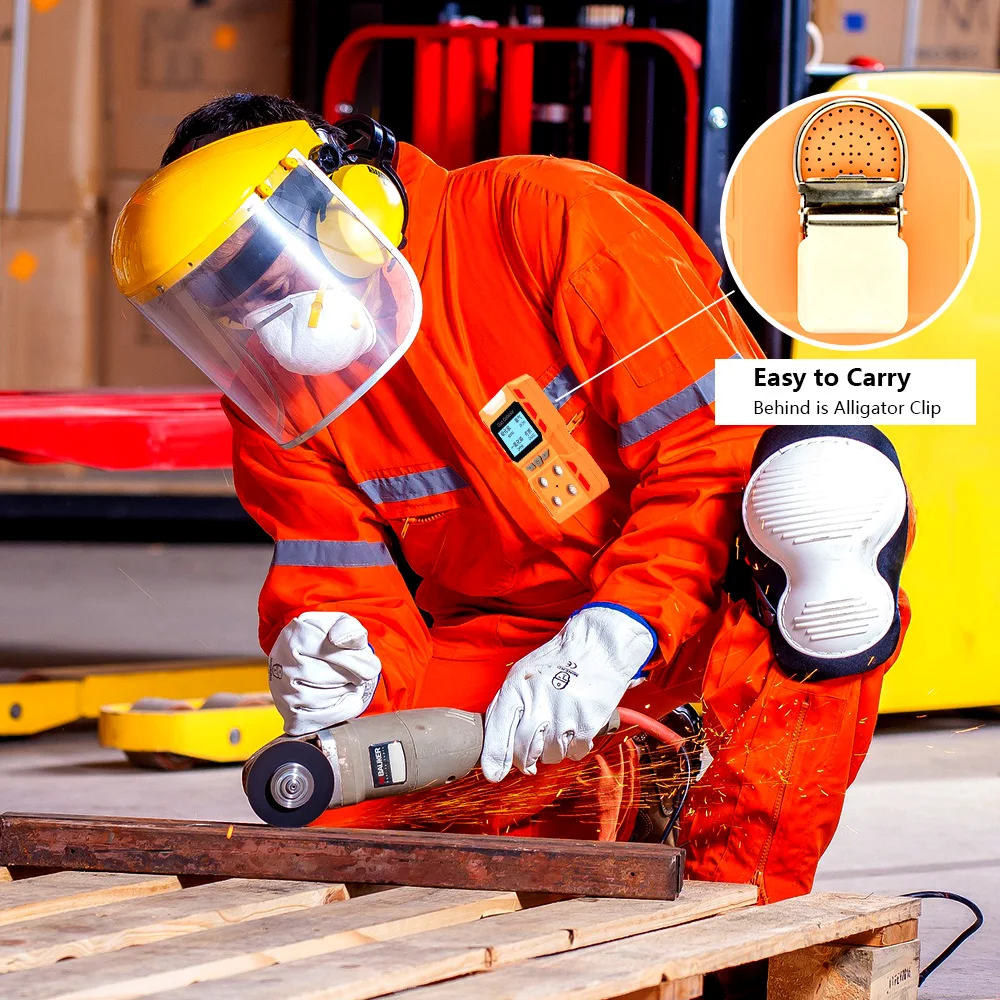 hot sell Industrial Gas Analyzer  CH4 CO H4 O2 4 in 1 gas detector sensor flue gas analyzer manufacturer